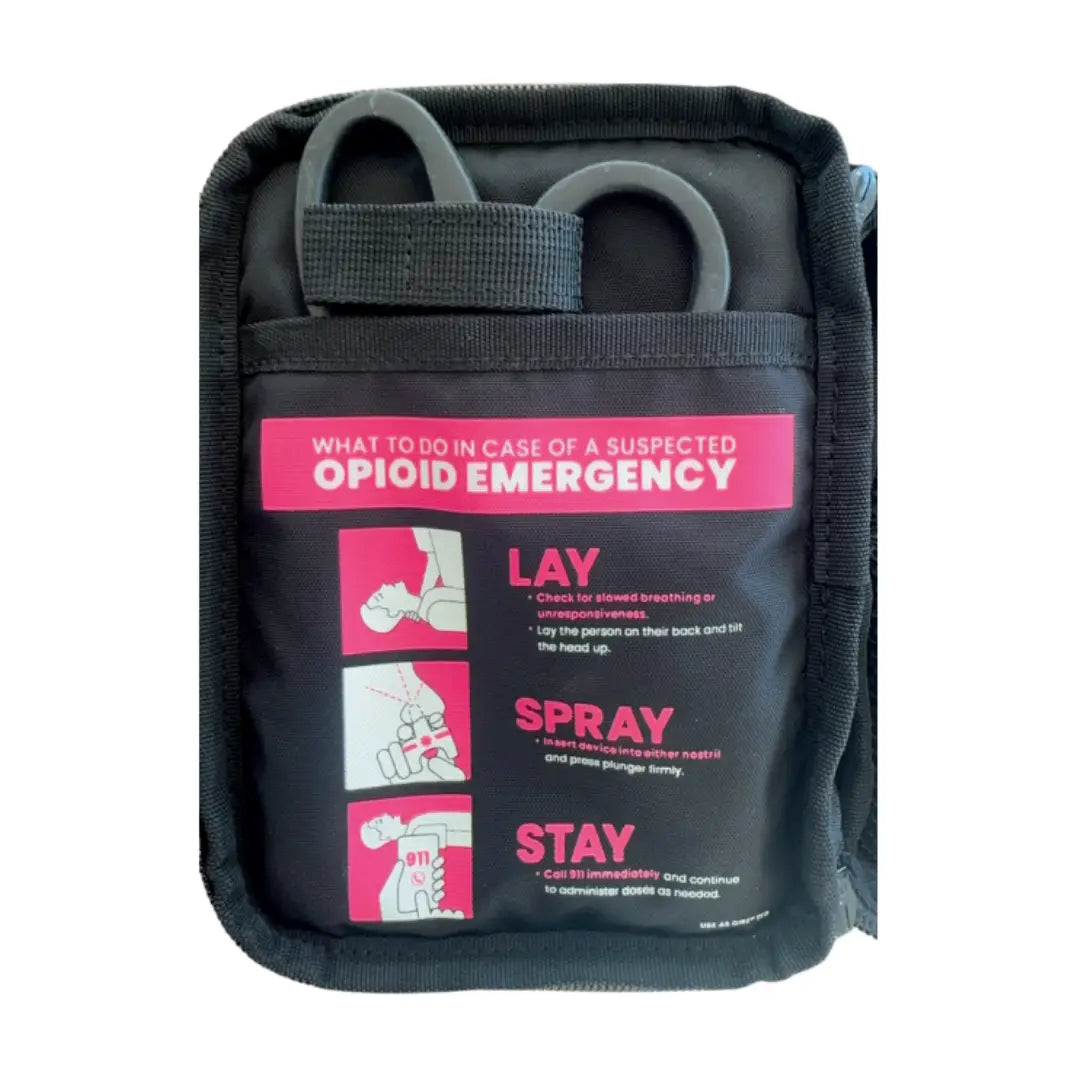 Fentanyl/Opioid Overdose Kit - Narcan Housing Solution (Medication not included)