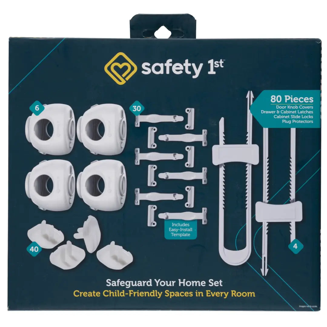Safety 1st Home Safeguarding and Childproofing Kit (80 Pieces)