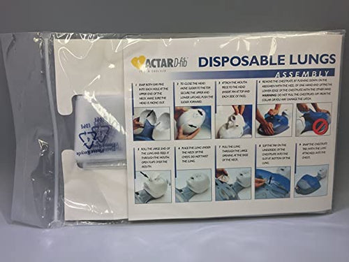 Disposable Actar D-fib Manikin Lungs